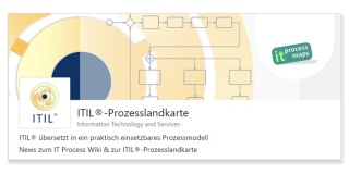 LinkedIn-Showcase-Seite: ITIL-Prozesslandkarte