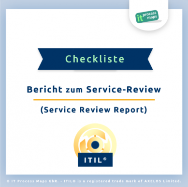 Checkliste Bericht zum Service-Review