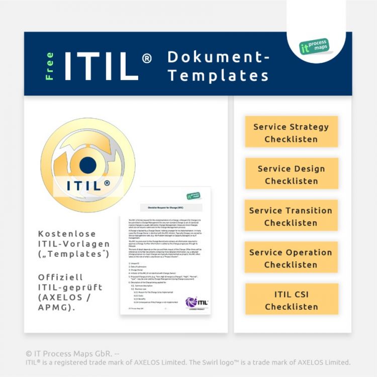 ITIL-Checklisten | IT Process Wiki